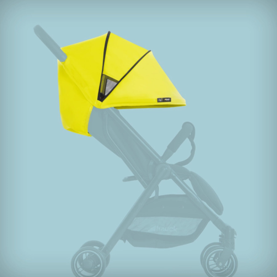 hauck Sonnenverdeck Swift X Single Deluxe Canopy Neon Yellow