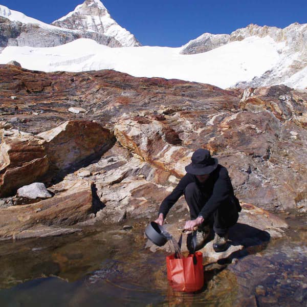 Vaisselle randonnée SEA TO SUMMIT SAC A EAU 10L RED