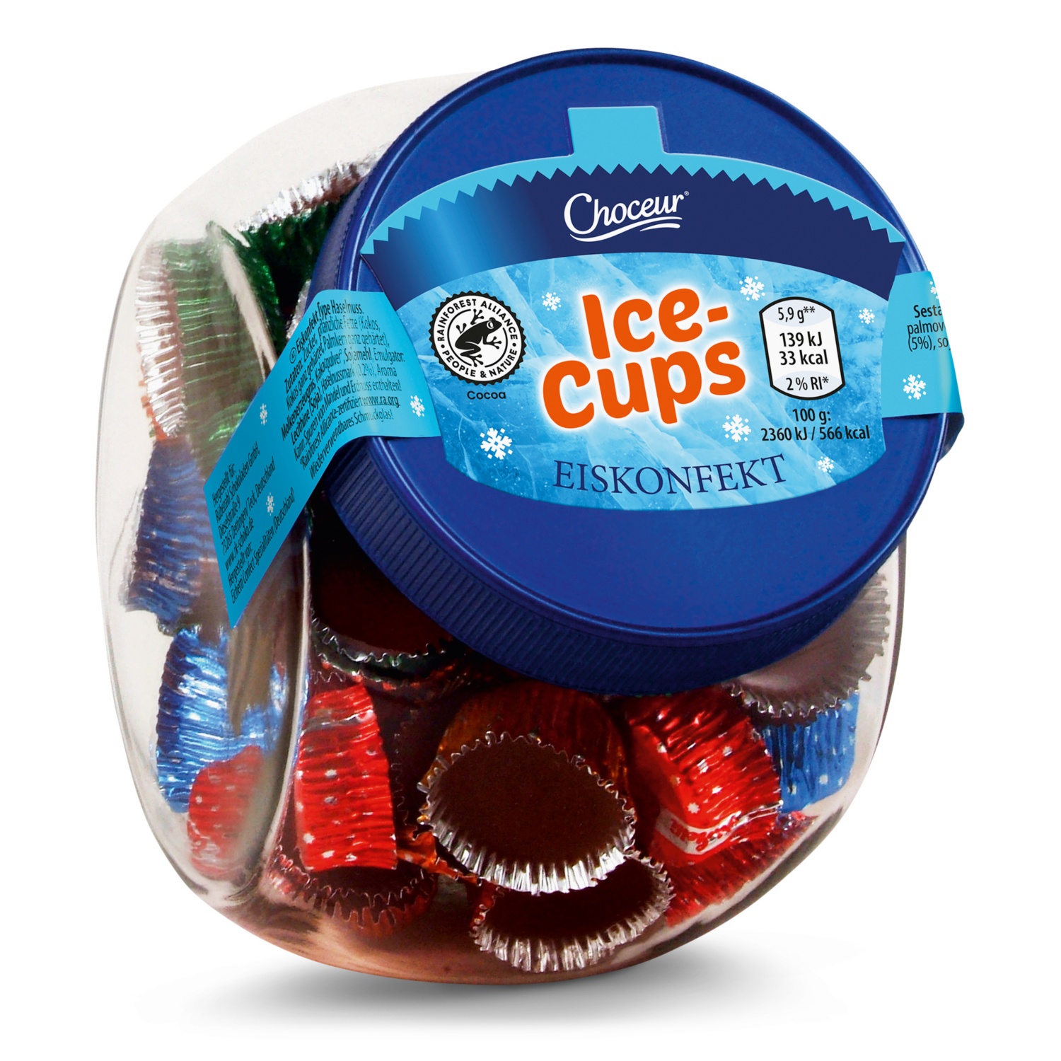 CHOCEUR Eiskonfekt im Glas 350 g