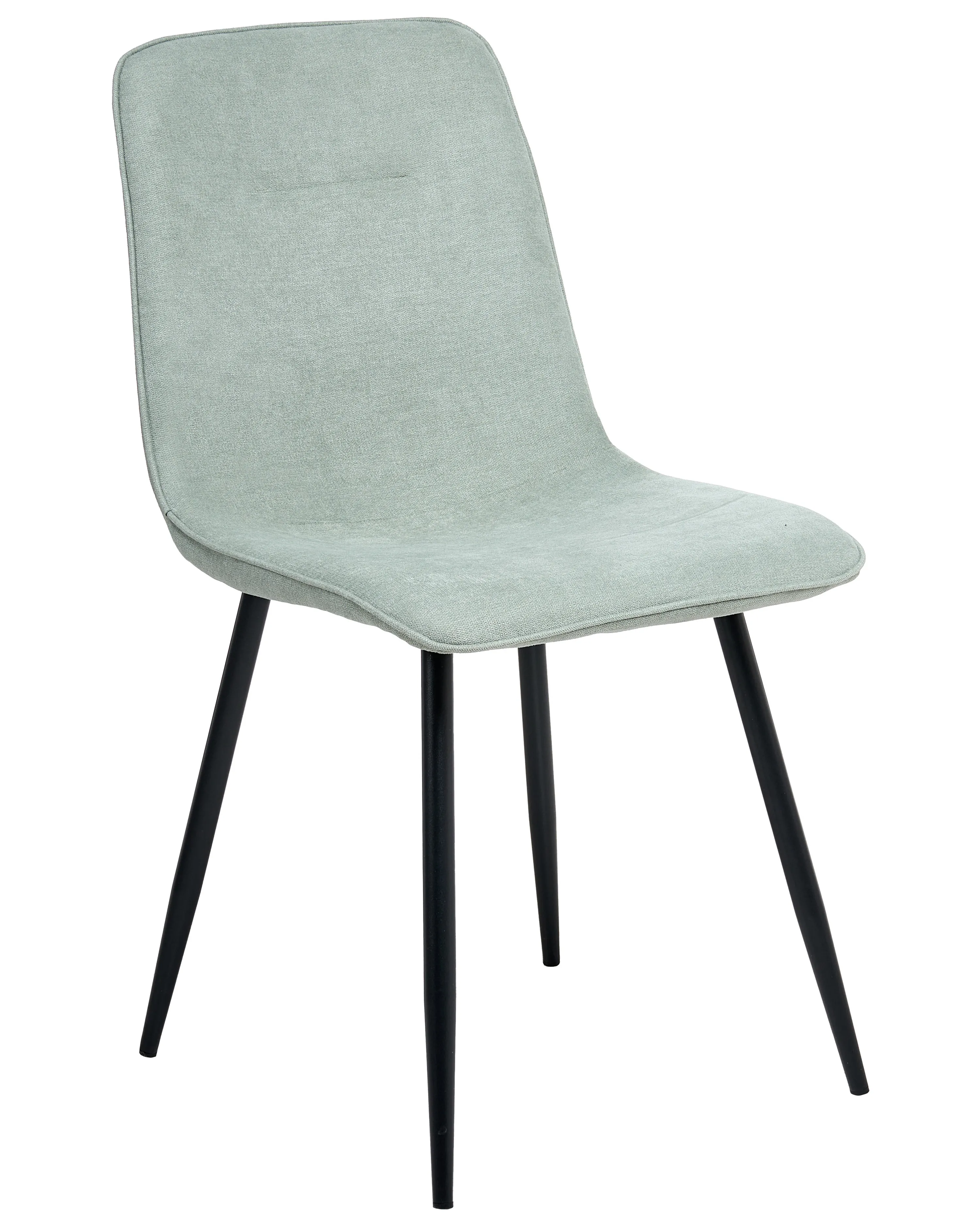 Set van 4 eetkamerstoelen TUSCOLA Stof Lichtgroen