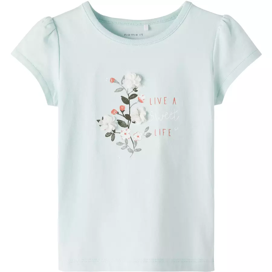 name it T-Shirt Nbfhaily Glacier