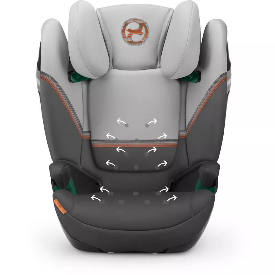 cybex GOLD Kindersitz Solution S2 i-Fix Lava Grey