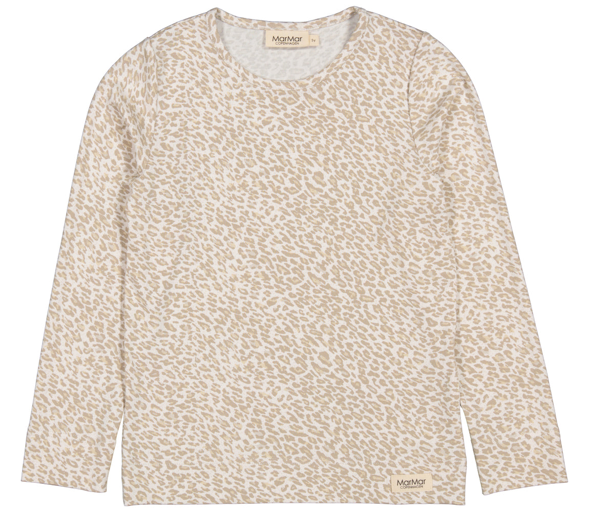 Leo Tee, T-shirt - Beige Leo