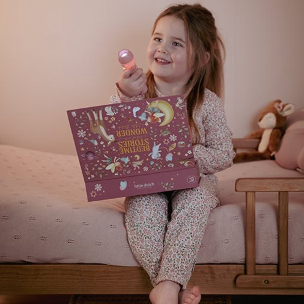Little Dutch Little Dutch Verhalen projector zaklamp Roze