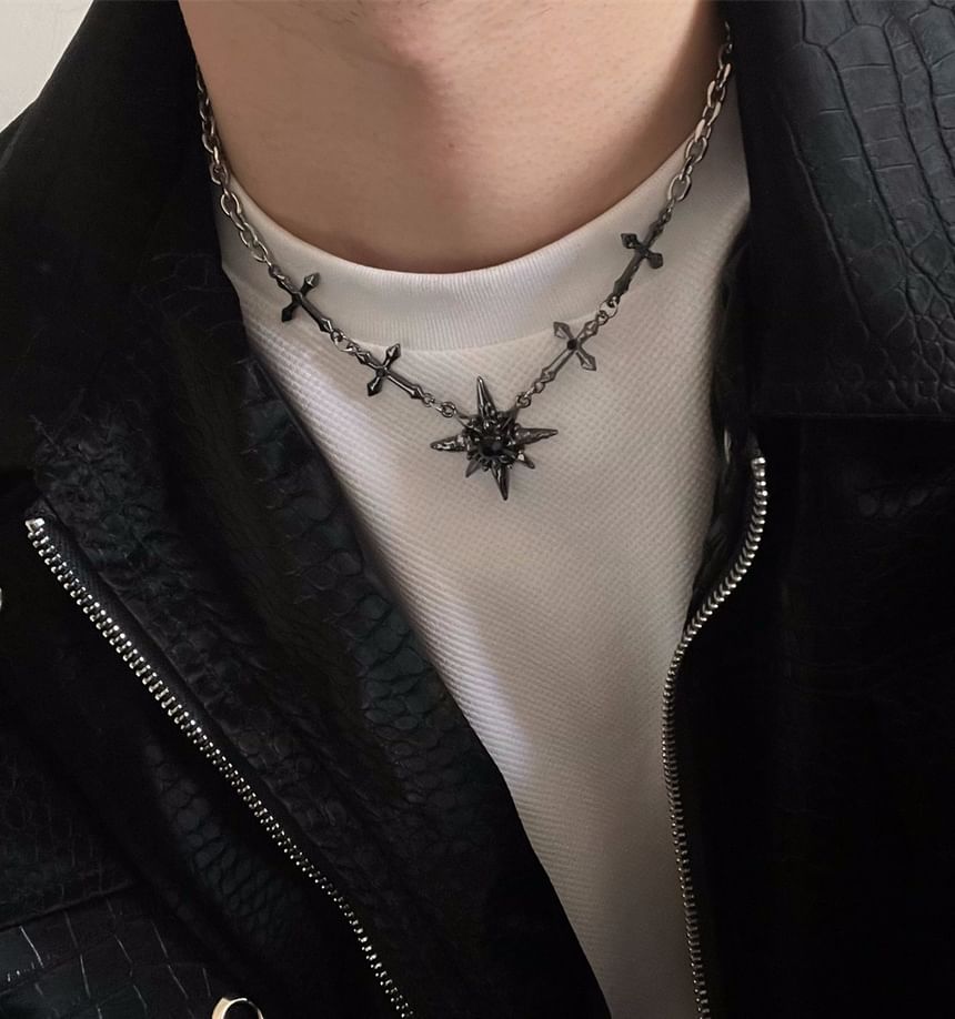 Lilafey - Stervormige hanger van roestvrij staal (verschillende ontwerpen)