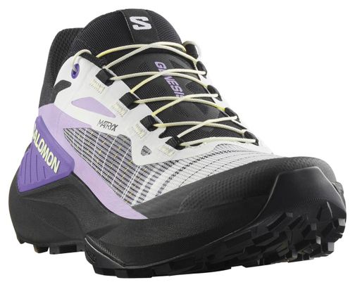 Chaussures Trail Salomon Genesis Blanc/Noir/Violet Femme