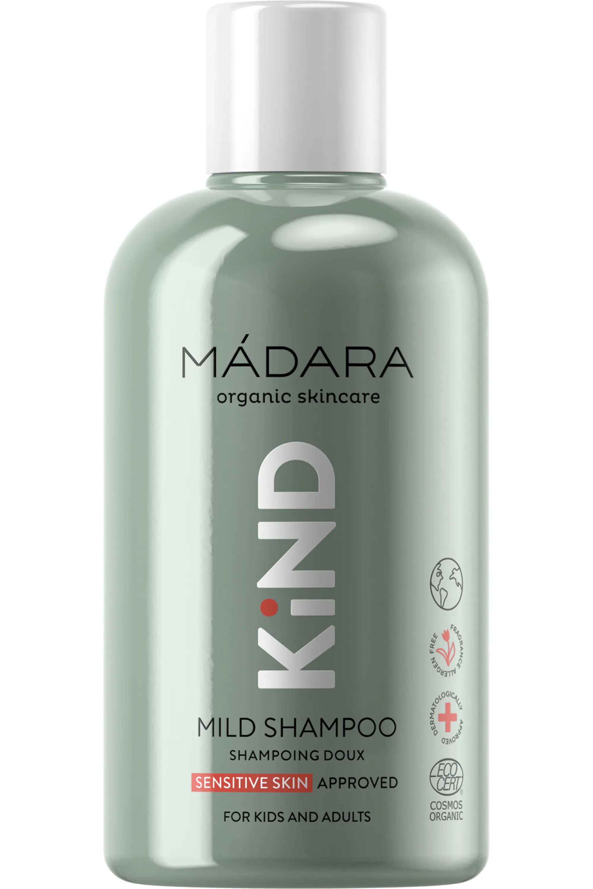 Mádara Cosmetics Shampoing doux pour toute la famille Kind-250 ml