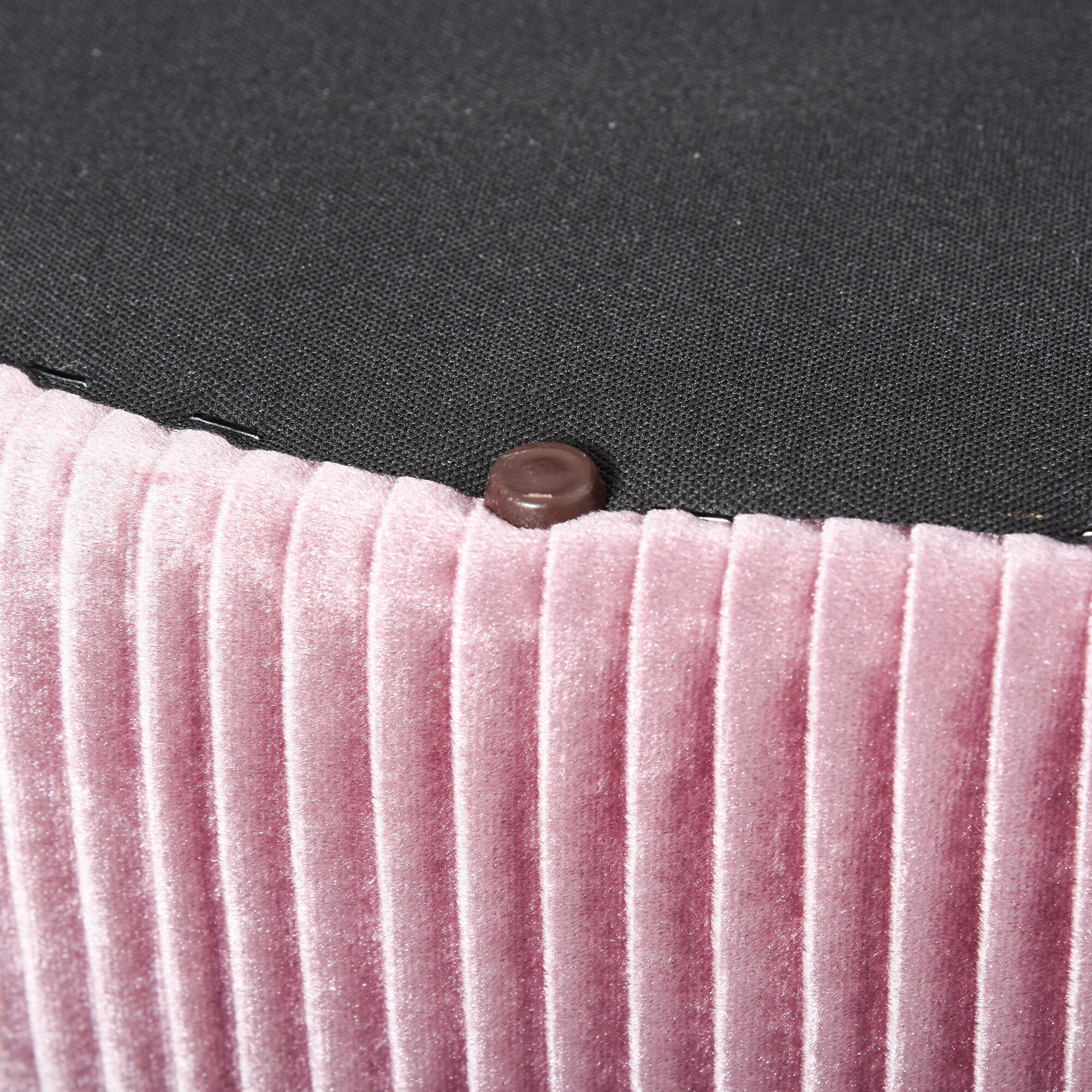 HOMCOM Sitzbank mit Stauraum rosa 81 x 40 x 41 cm (BxTxH)