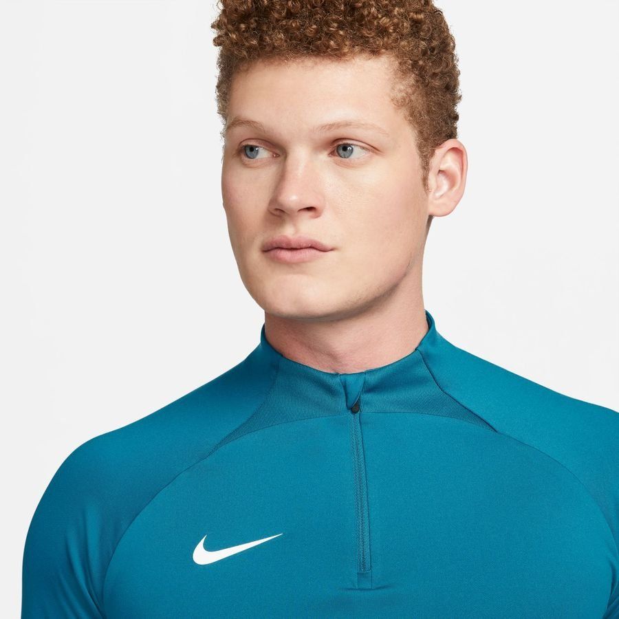 Nike Maillot d'Entraînement Dri-FIT Strike - Bleu/Vert Foncé/Blanc