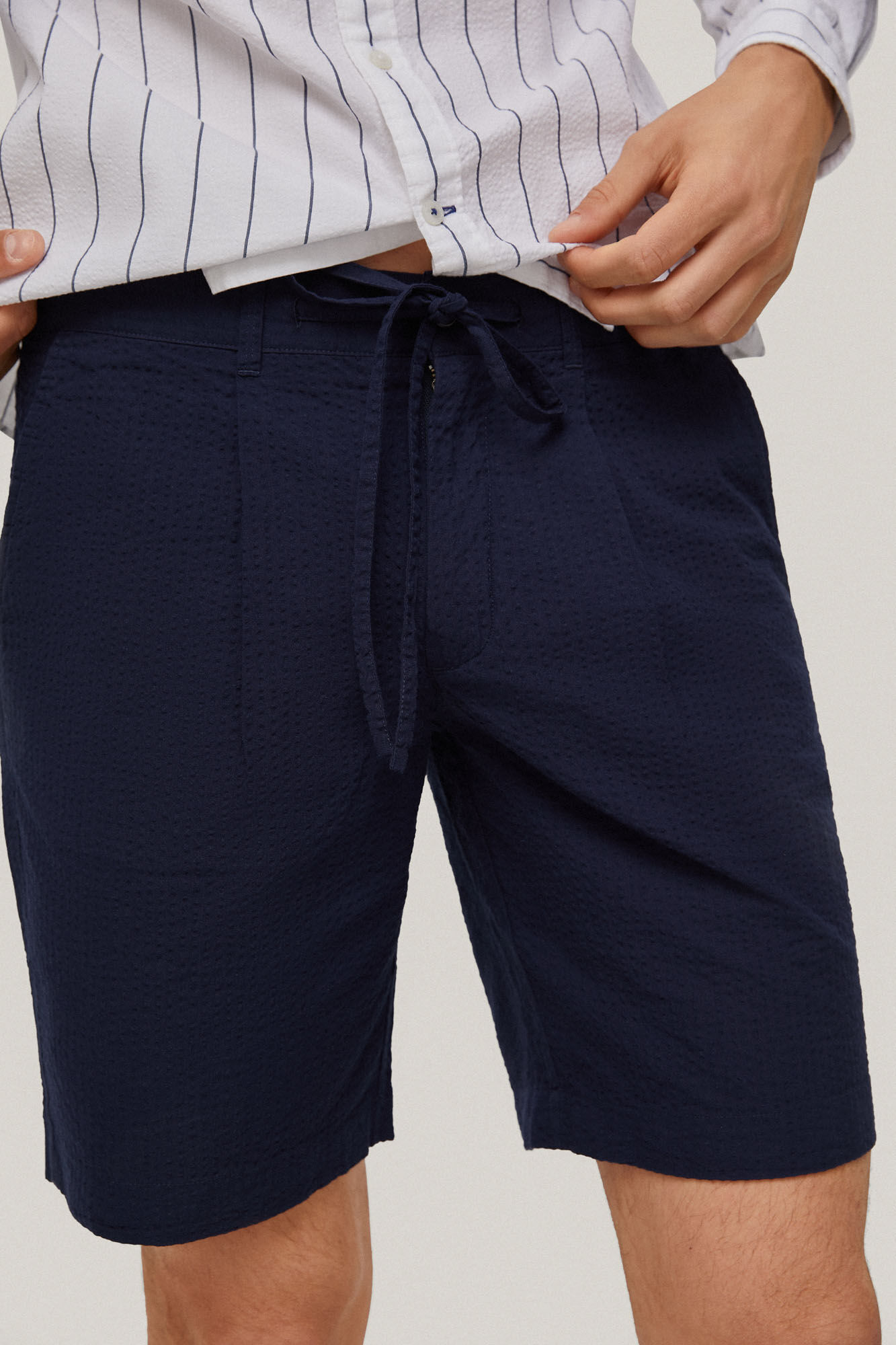 Bermuda Chino Structure - Azul