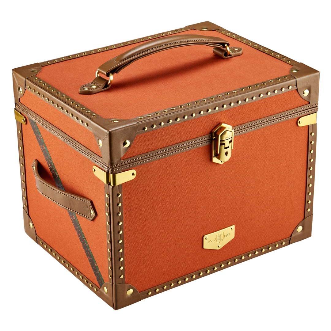 Wolf 1834 Ida Trunk Schmuckbox Orange