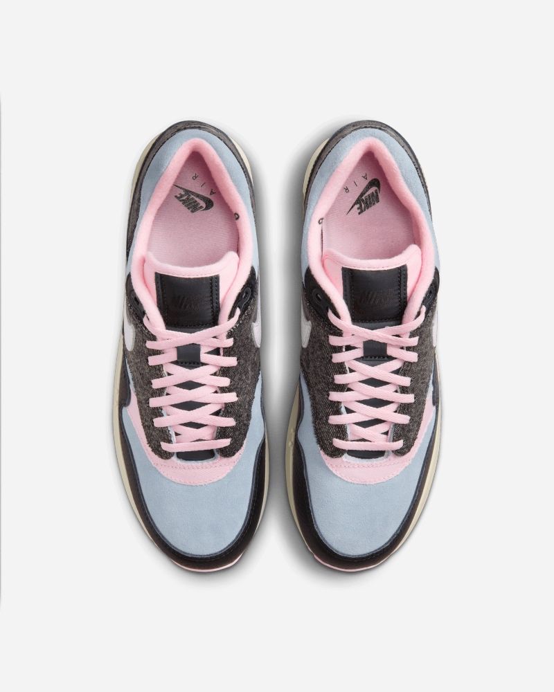 Chaussures Nike Air Max 1 '86 PRM Noir & Rose pour homme