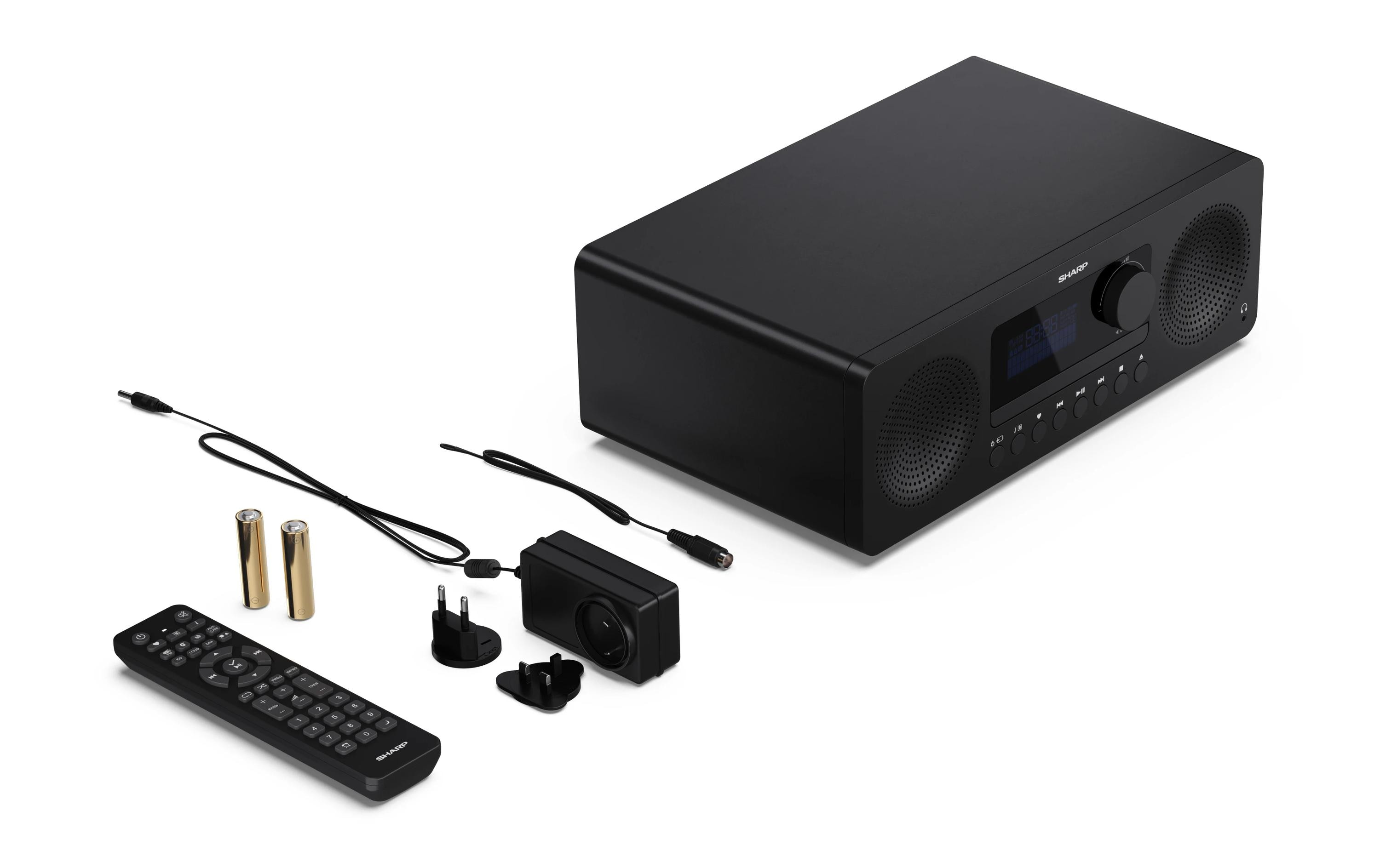 DAB+ Radio XL-B720D SchwarzDas All-in-One HiFi System