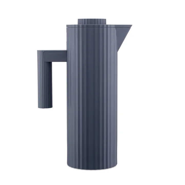 Alessi - Plissé Isolierkanne, grau