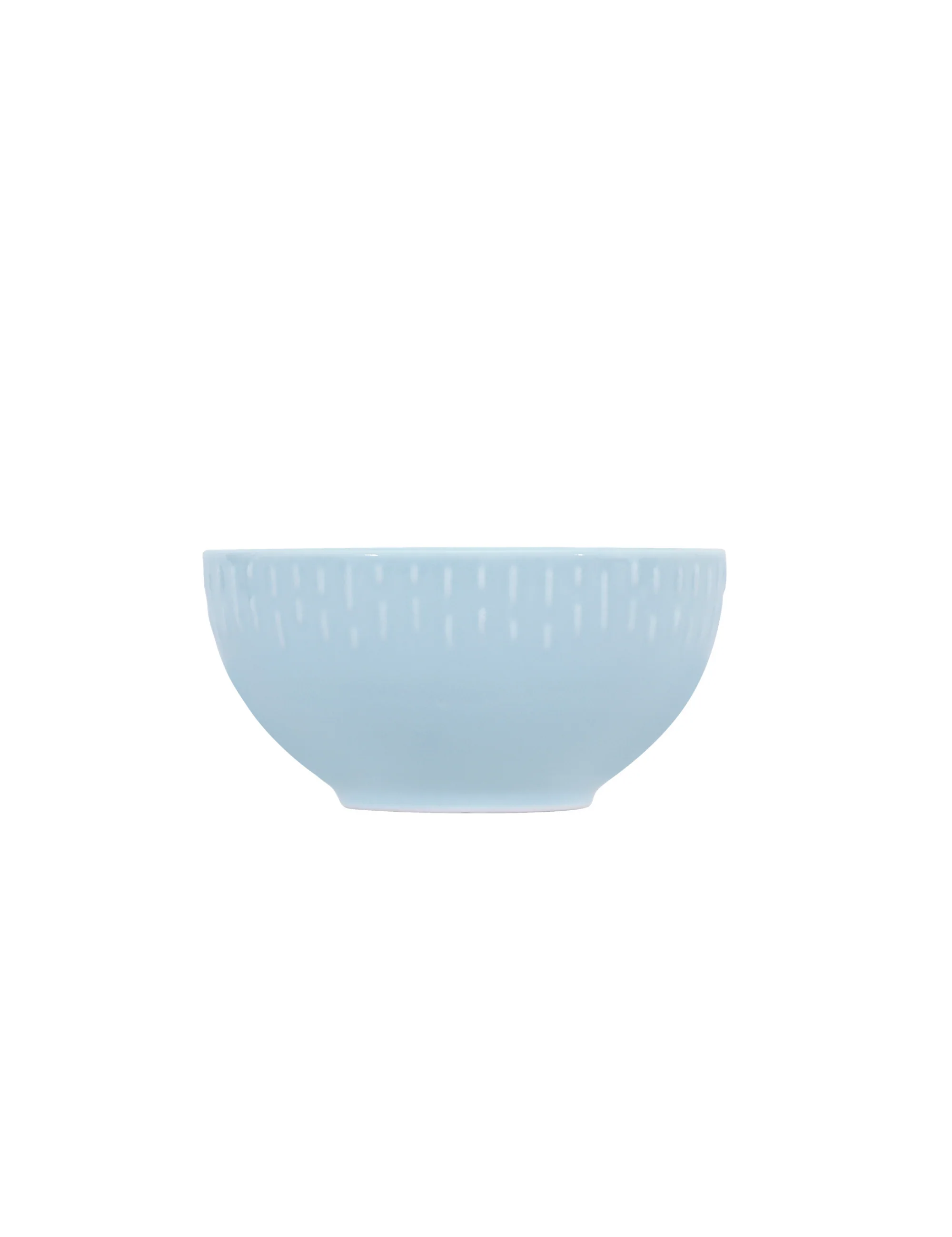 Aida  Confetti Aqua skål m/relief - Ø14 cm.