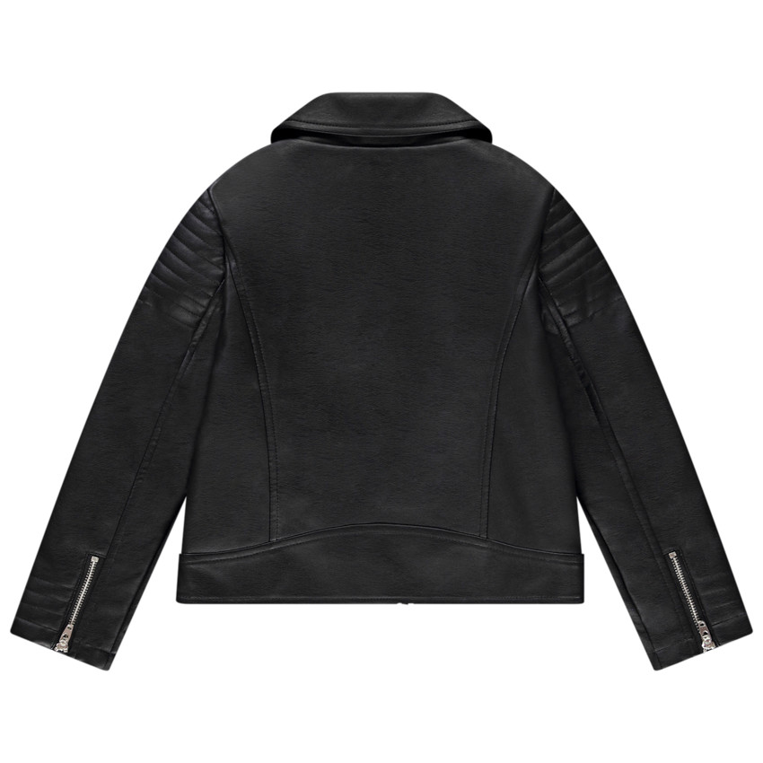 Perfecto esprit biker en simili cuir pour fille