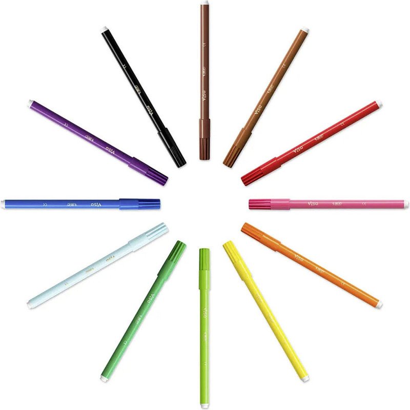 Feutre Bic Kids Visa - Etui de 12