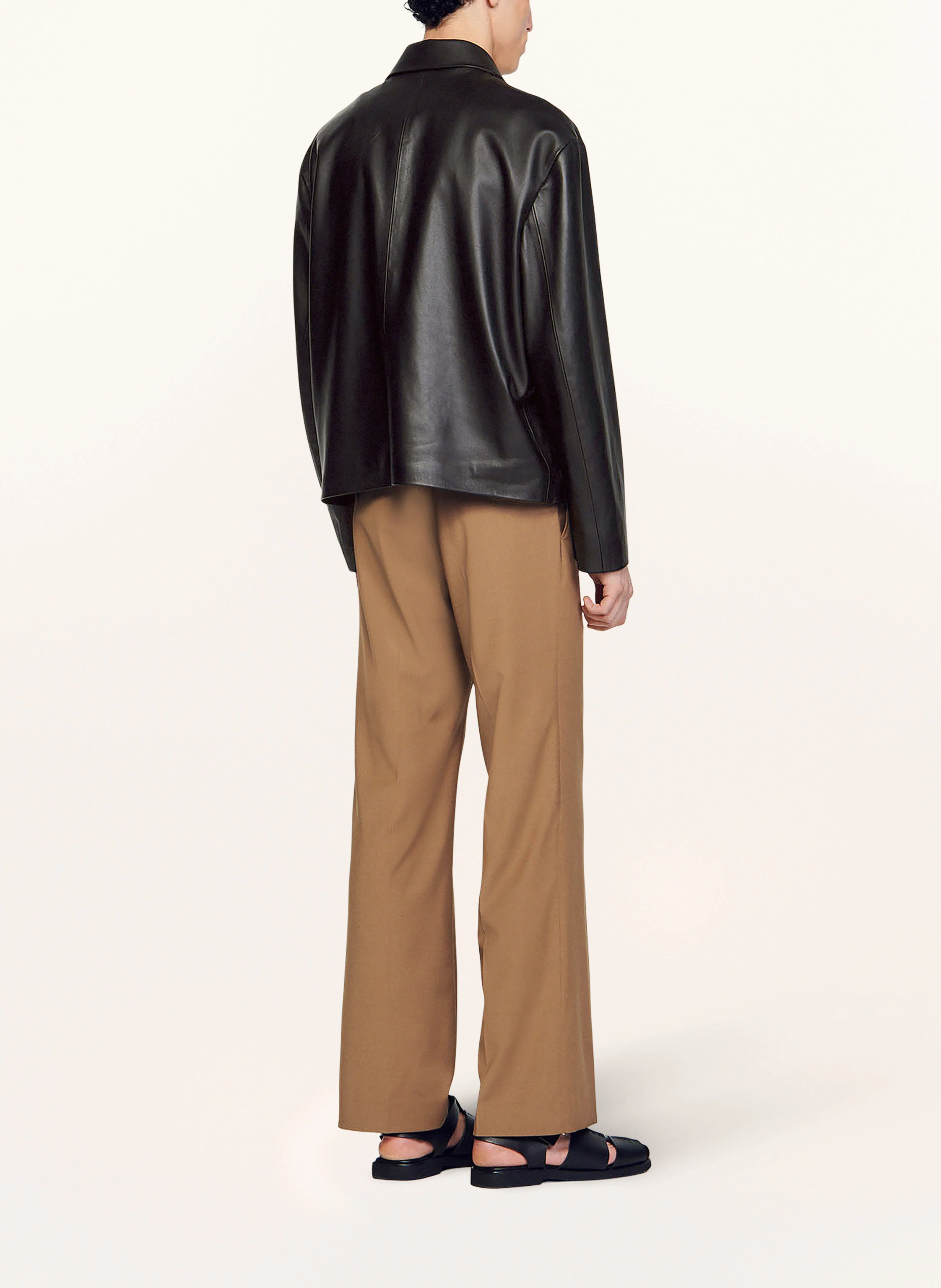 SANDRO Lederjacke
