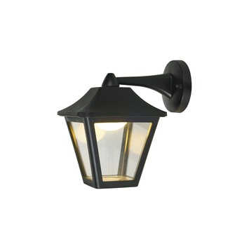 OK buitenlamp zwart down