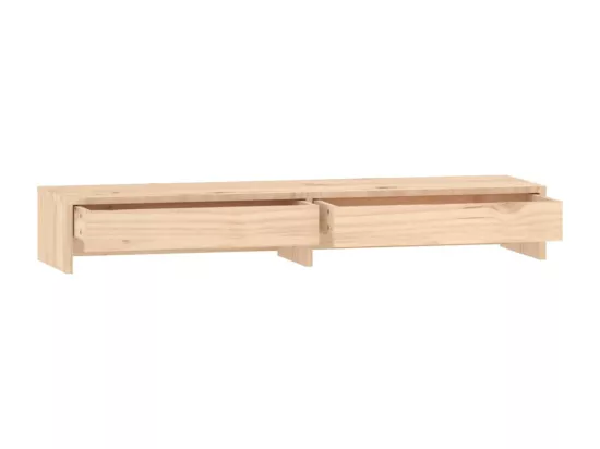 Support pour moniteur 100x27x15 cm Bois de pin solide