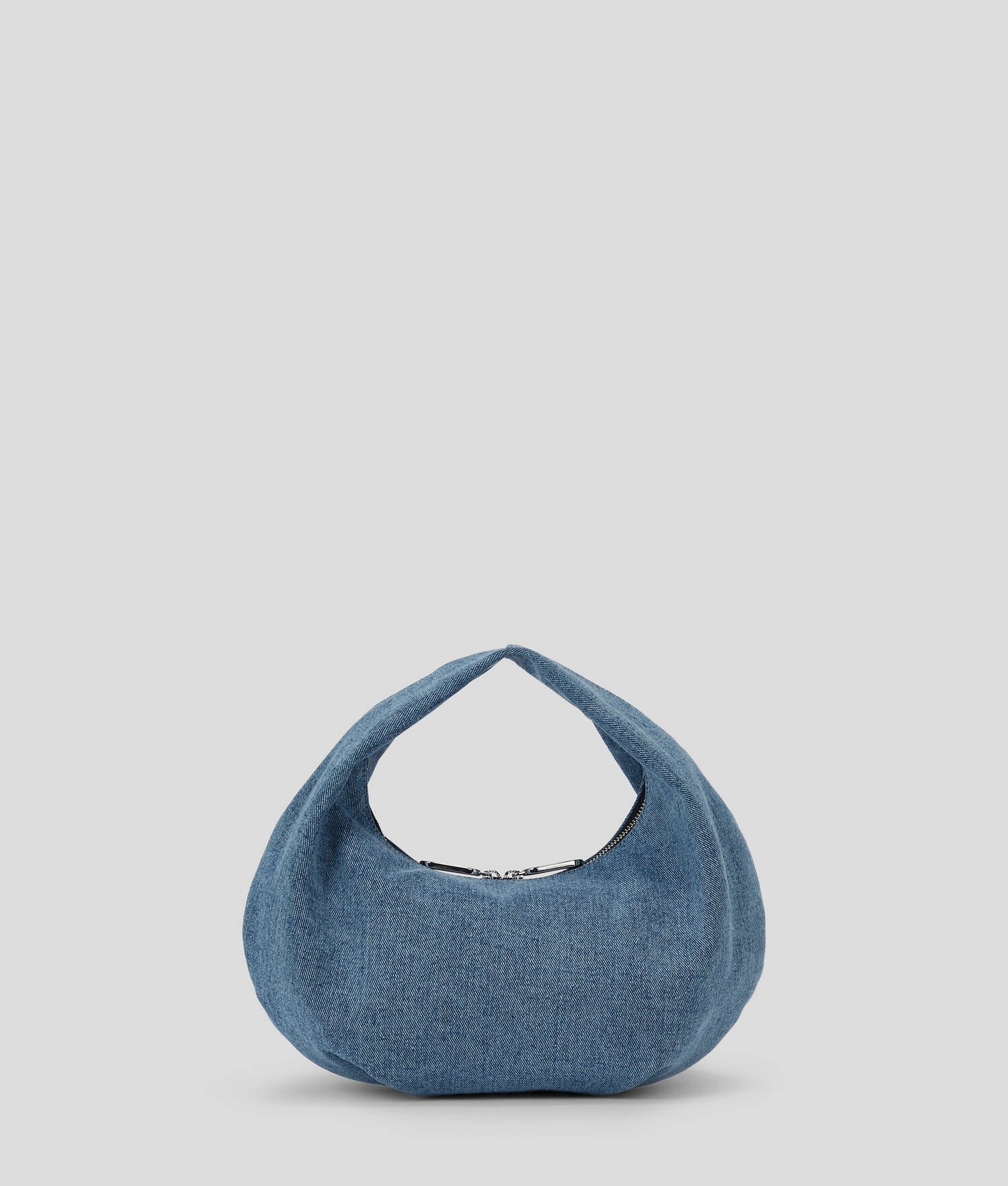 SAC BESACE EN DENIM AVEC LOGO KLJ ENCADRÉ
