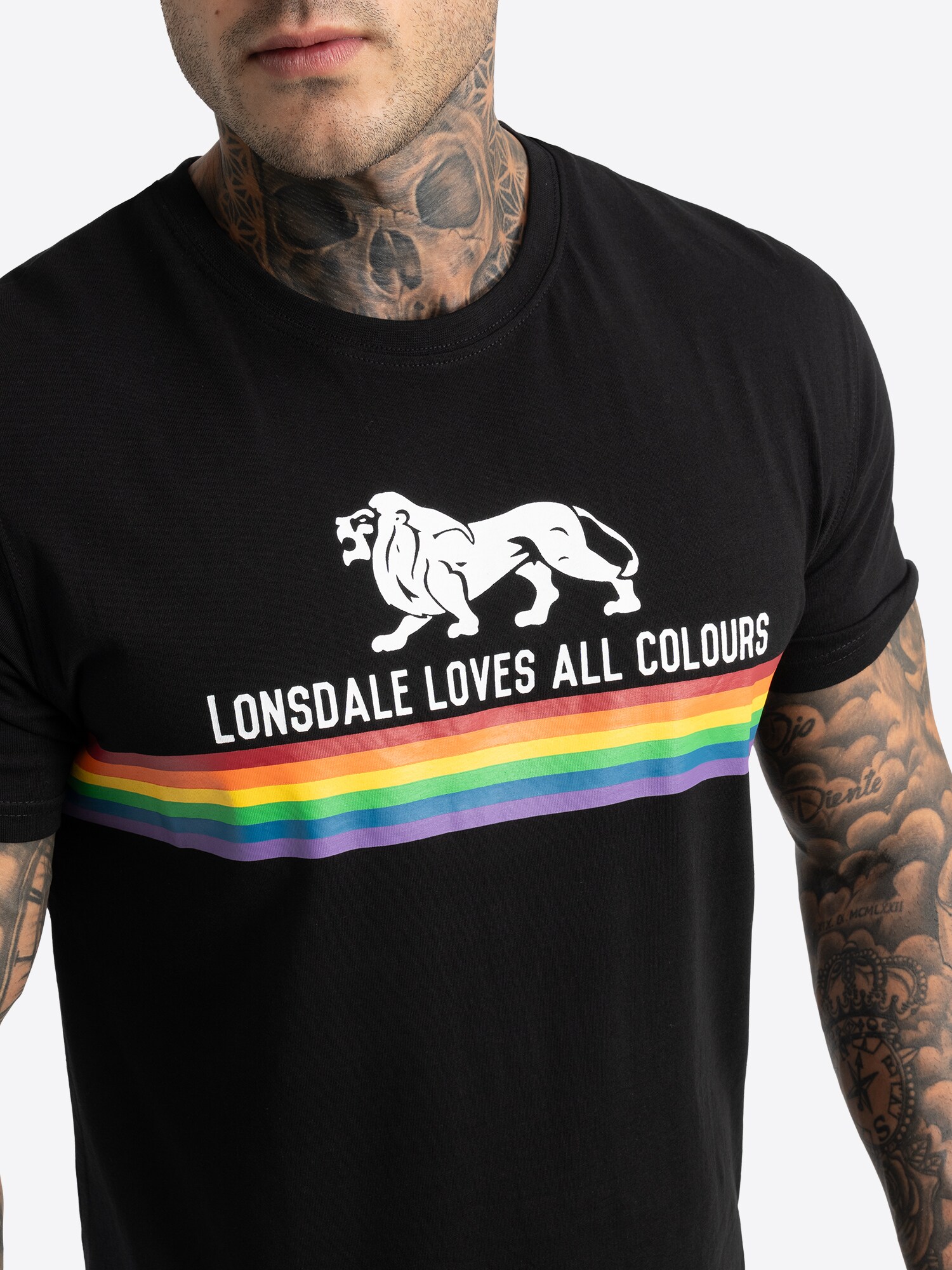 Lonsdale Herren T-Shirt normale Passform NELSON
