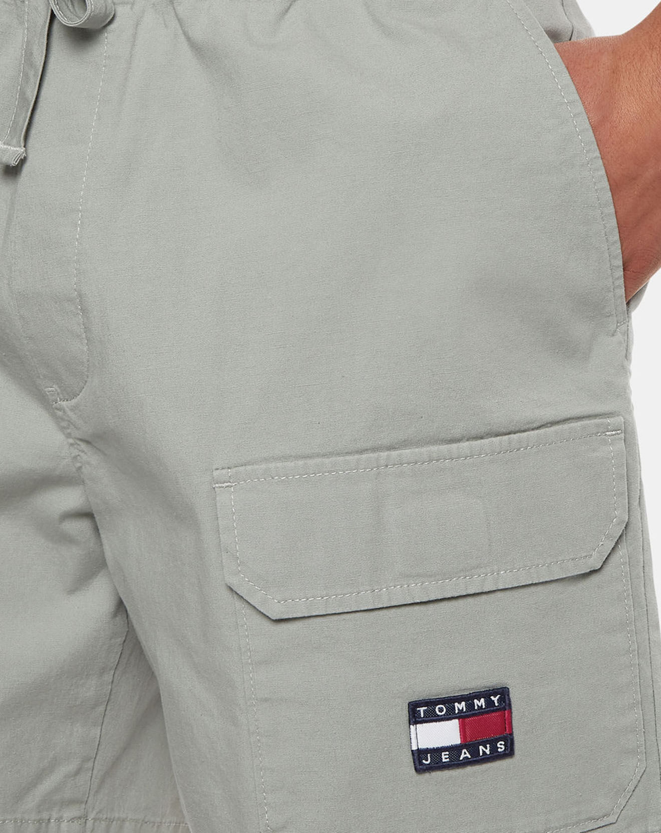 Tommy Jeans Short cargo Pocket Beach vert de gris