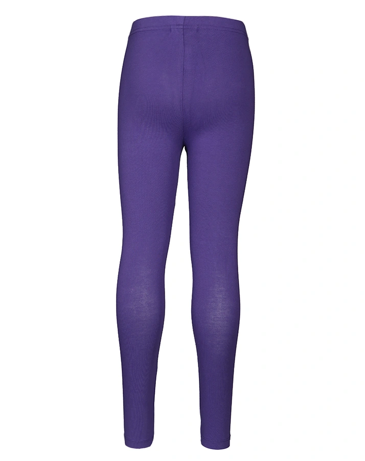 Leggings LYNFORD mit Glitzer-Schmetterling in lila