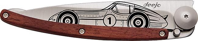 DEEJO - COUTEAU BOLIDE WOOD TATOO 37G