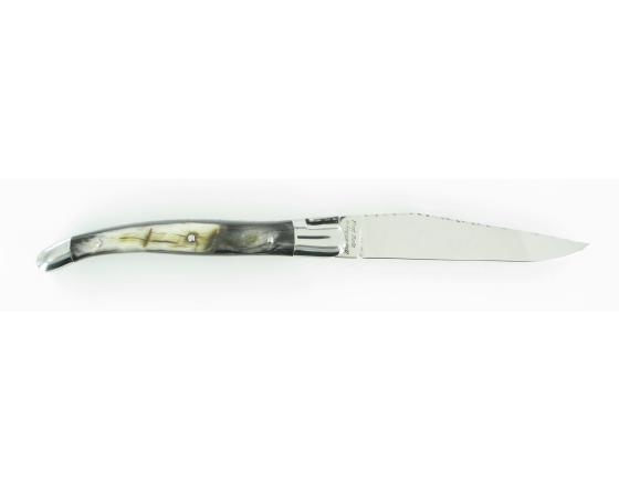 Laguiole Corne de Bélier Couteau de Poche - Laguiole par Fontenille Pataud