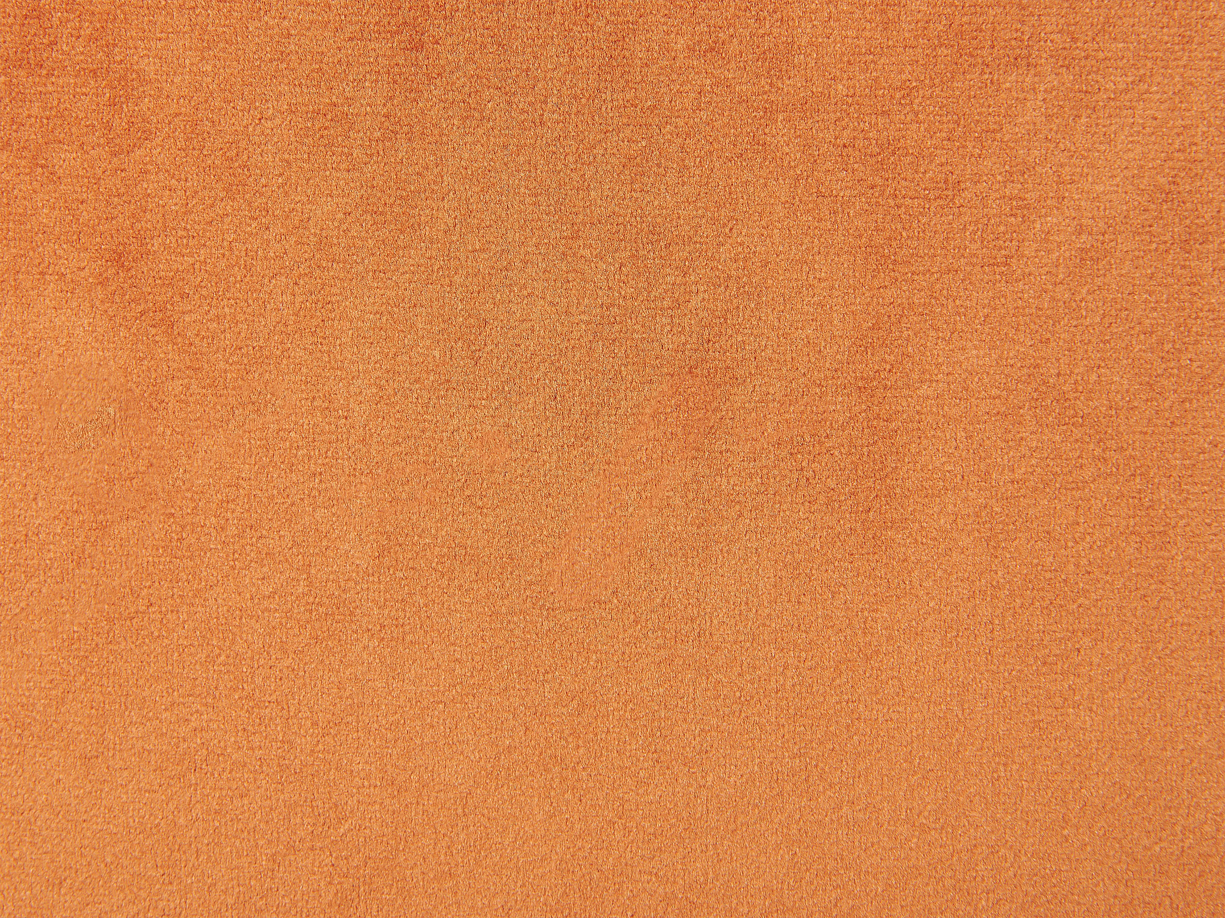 Set van 2 sierkussens AERANGIS Fluweel 45 x 45 cm Oranje effen