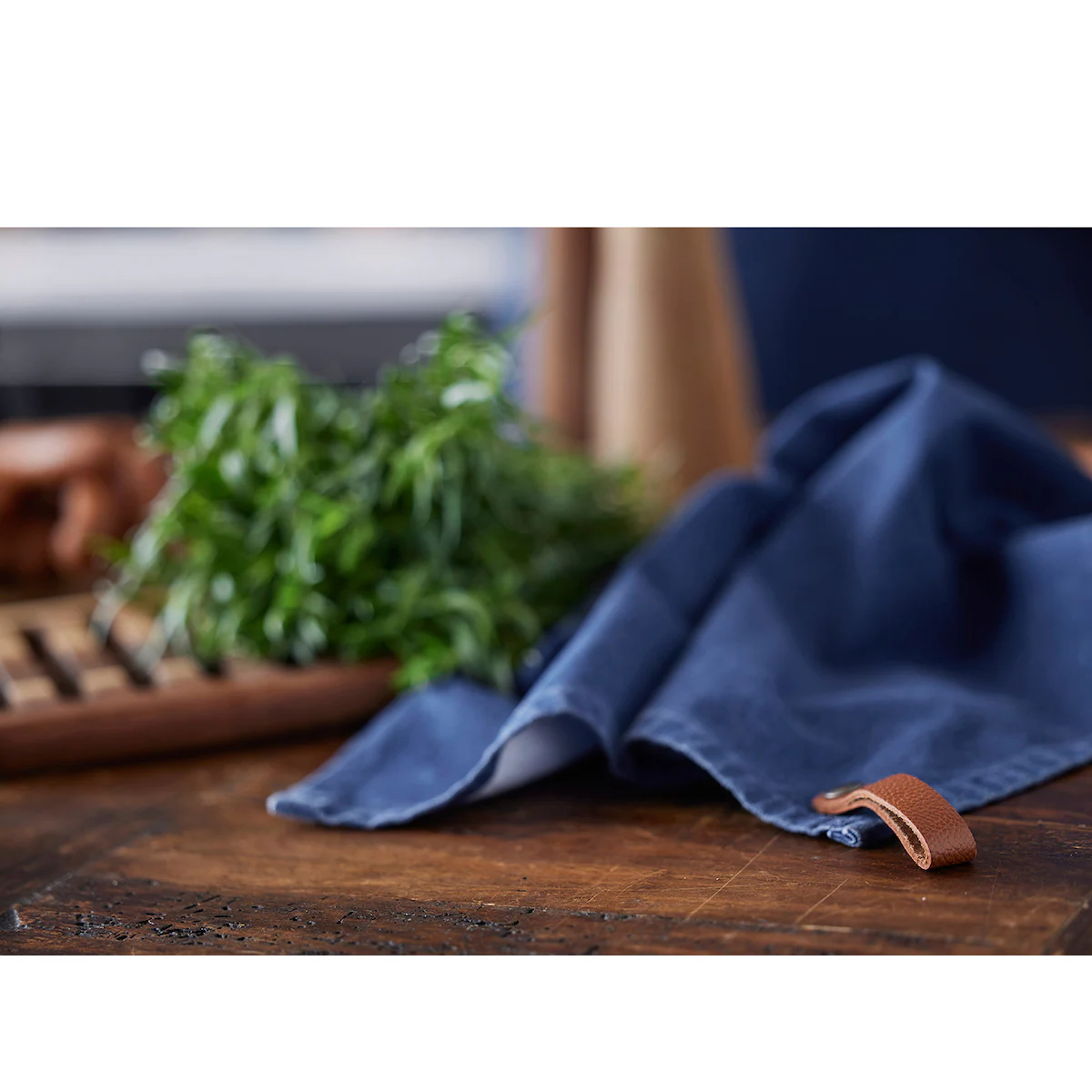 HOLM Tea towel 50 x 70 cm Blue