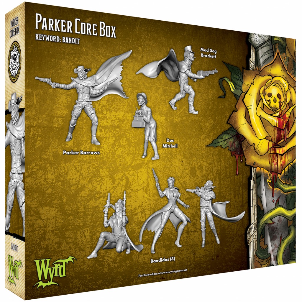 Malifaux 3E - Outcasts - Parker Core Box