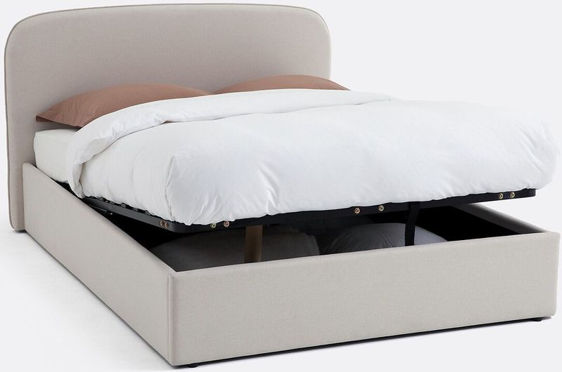 Conto - Kofferbed - Beige - Stofmateriaal