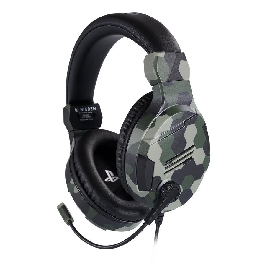 NaconPS4 Gaming Headset V3 - Green - Headset - Sony