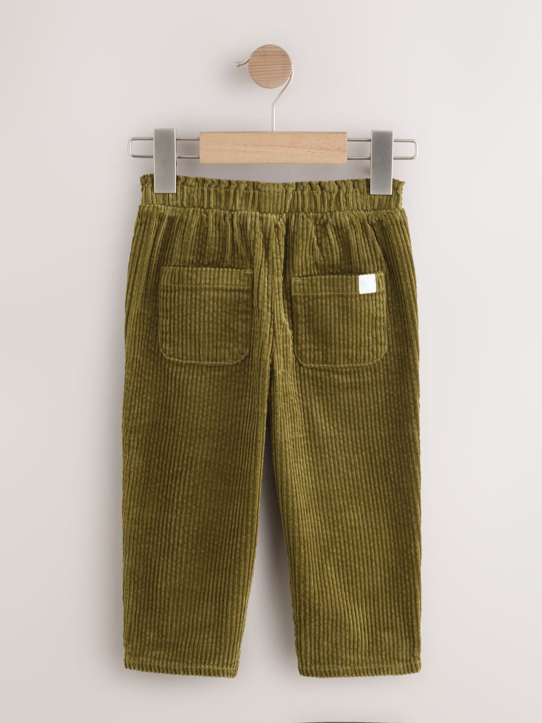 Olijfgroen - Corduroy broek (3mnd-7jr)