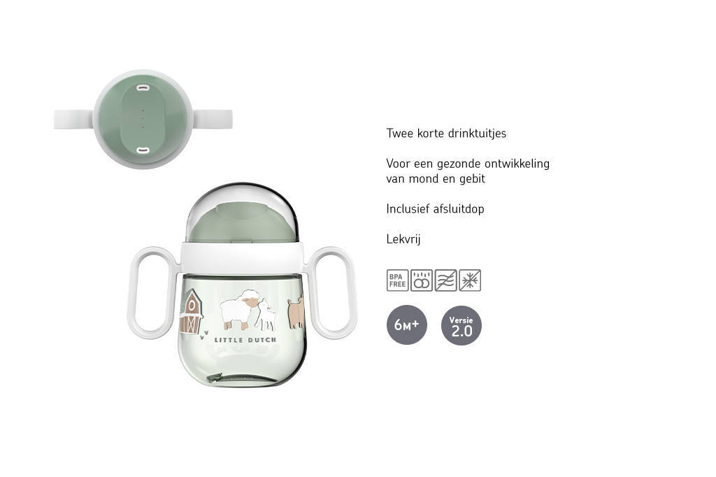 Mio antilekbeker (200 ml)