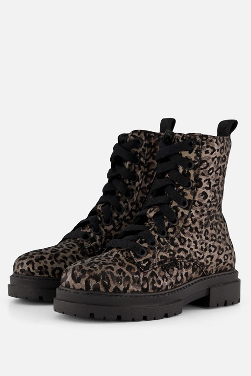 Mexx Billy Bo Veterboots grijs Leer