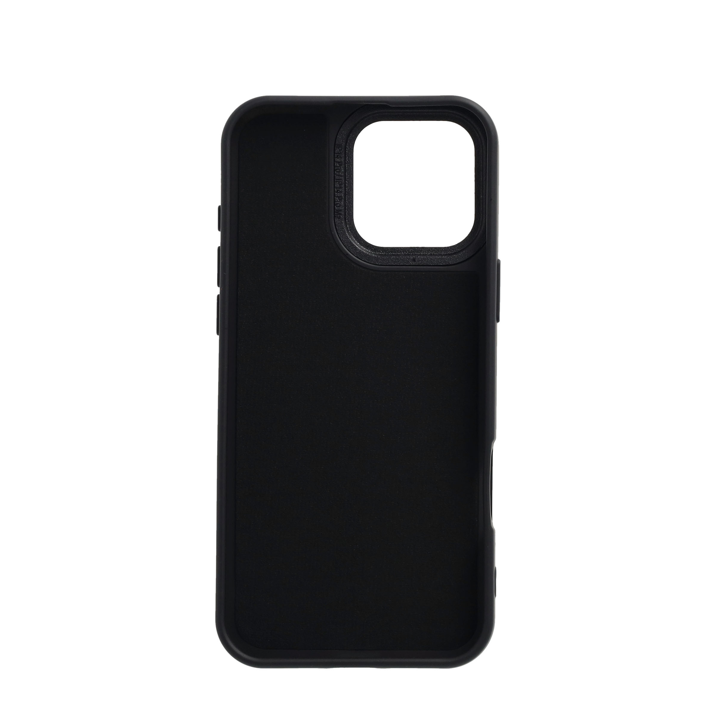iPhone 16 Pro Max 3D Gummi Case Schutzhülle mit Beweglichen Stickern - Schwarz
