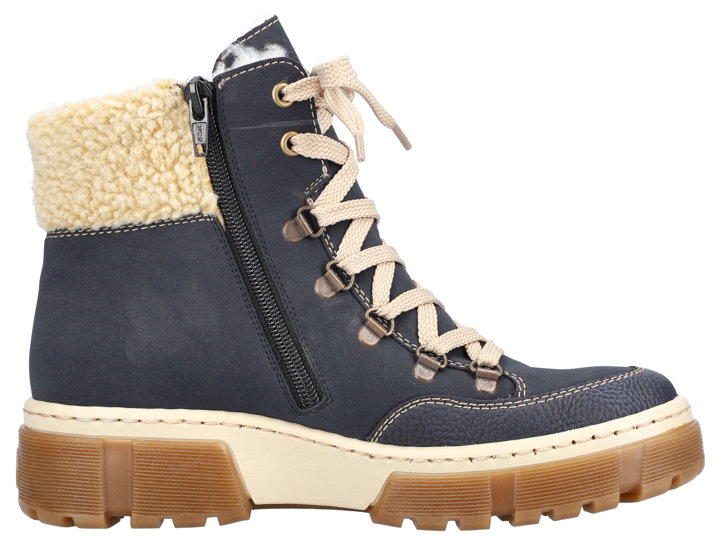 Rieker Winterboots  , Schnürboots, Winterstiefelette mit Warmfutter ausgestattet