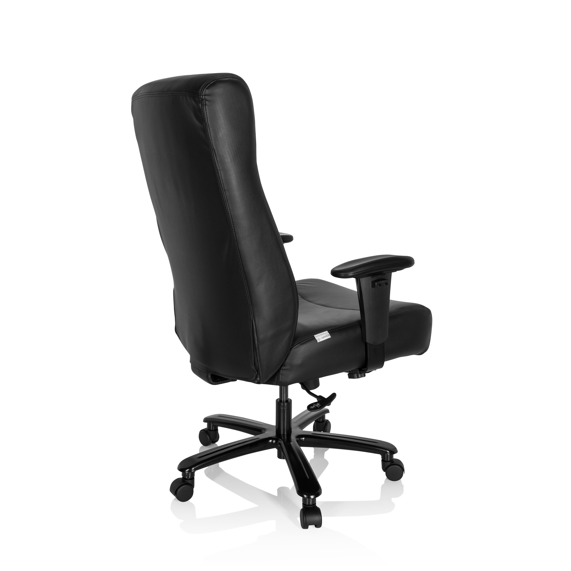 XXL Drehstuhl XXL EVEREST II Leder mit Armlehnen (höhenverstellbar) hjh OFFICE