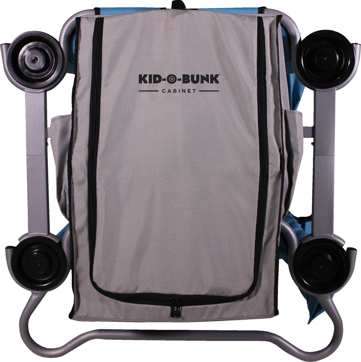 Garderobe Cabinet für Kids-O-Bunk Bett, Farbe Grau