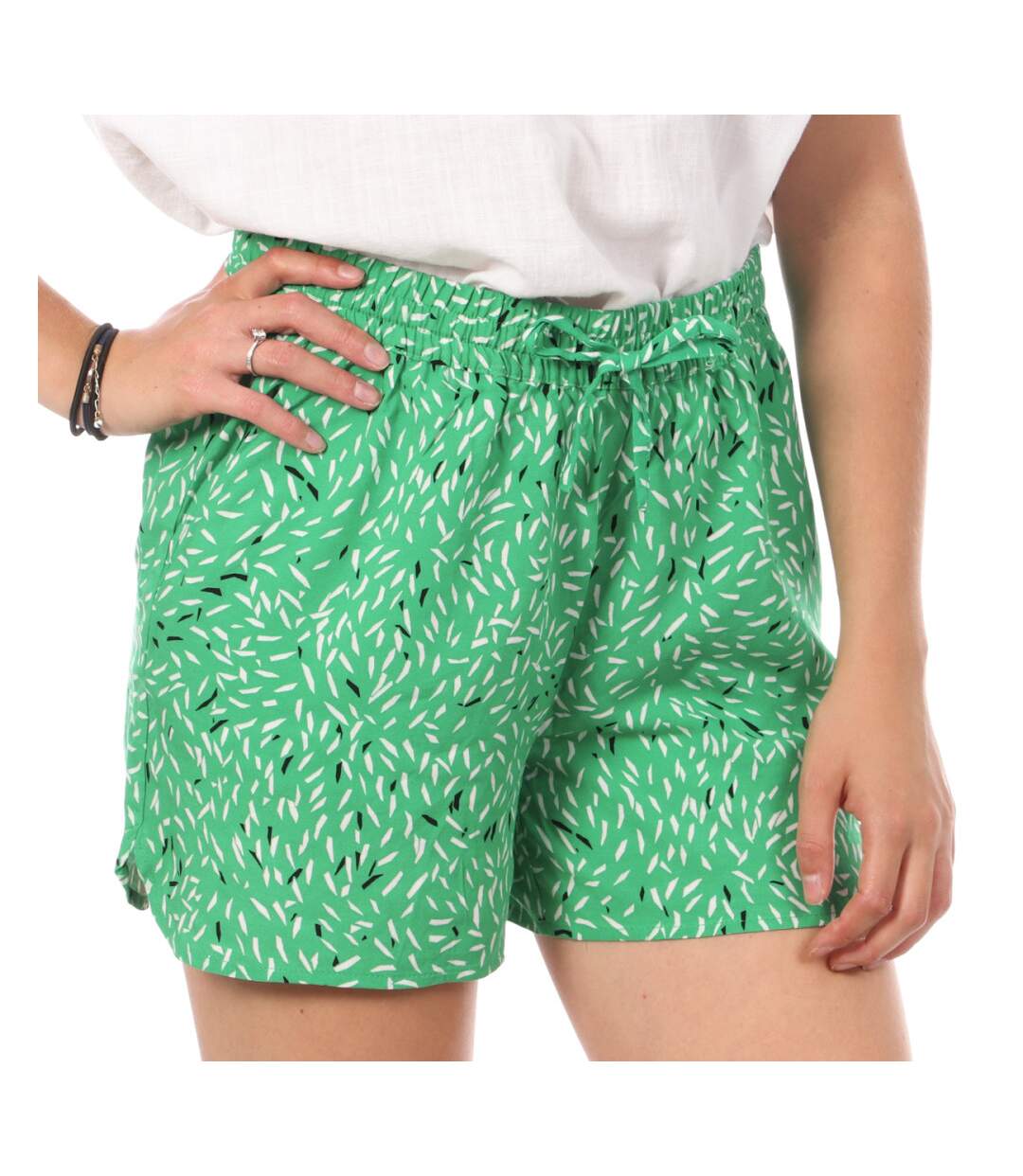 Short Vert à Motifs Femme Vero Moda Easy