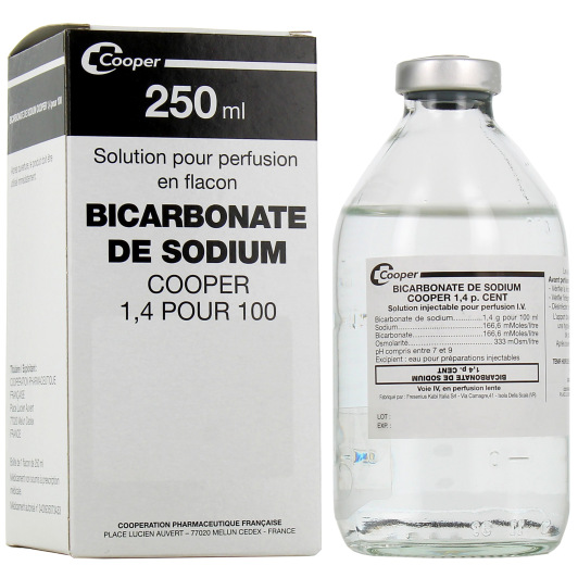Bicarbonate de Sodium Cooper 1,4 % Solution Pour Perfusion