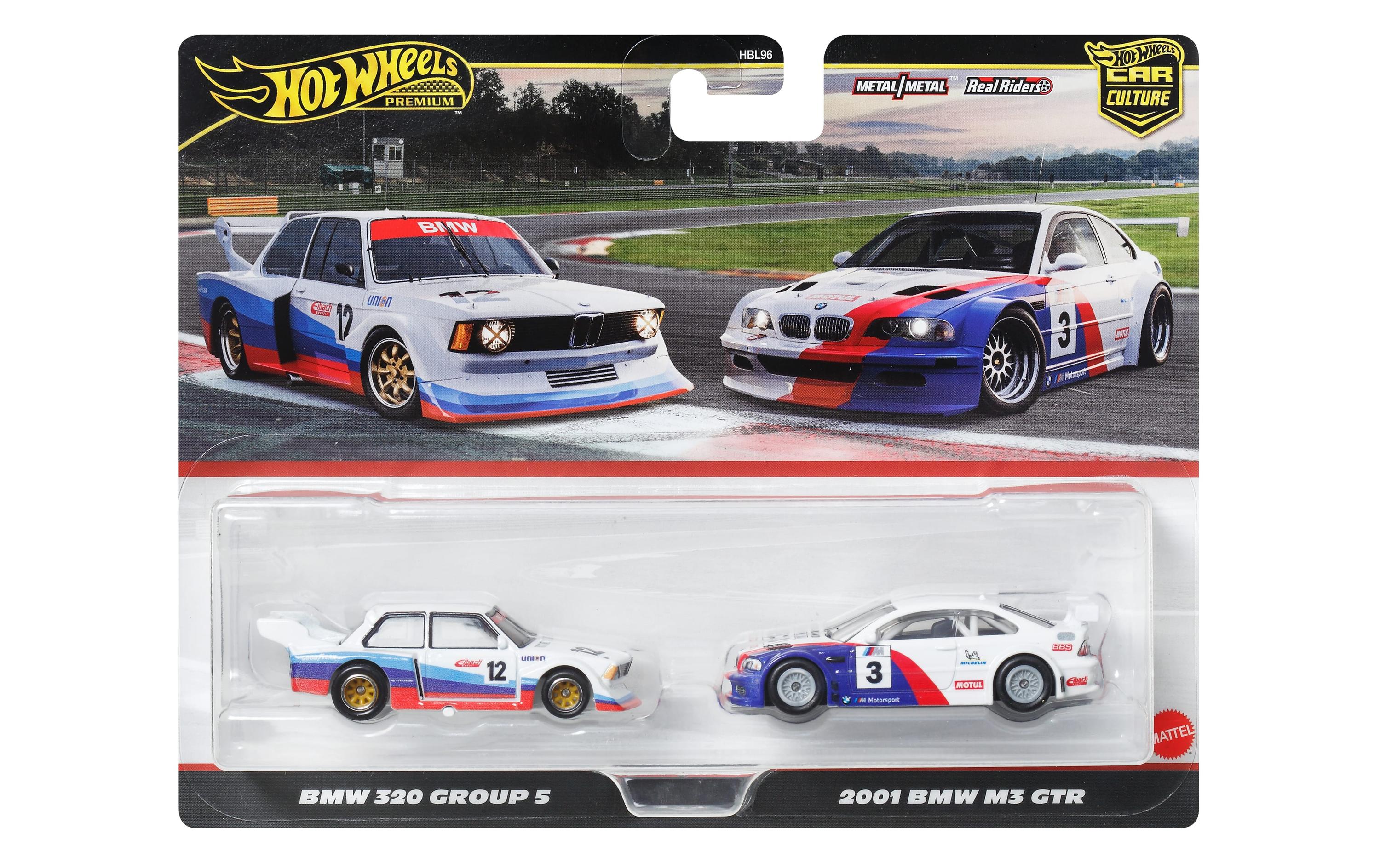 Rennwagen 2-Pack – BMWFahrzeuge im Massstab 1:64