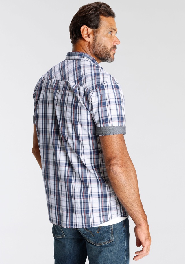 Man's World Kurzarmhemd , mit kleinem Brustprint