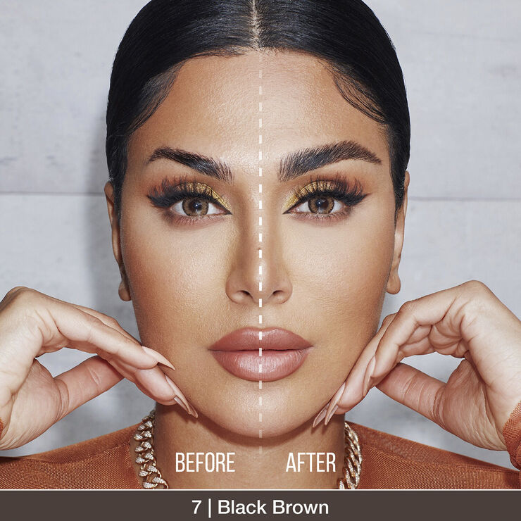 Huda Beauty #BOMBBROWS Full NFluffy Fiber Gel - Brow gel