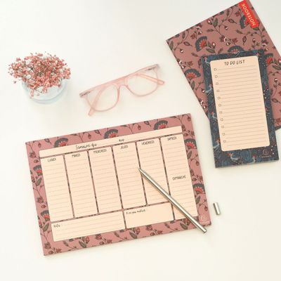 Hebdo Planner Color Design - 26,5 x 18 cm - différents modèles disponibles - Exacompta