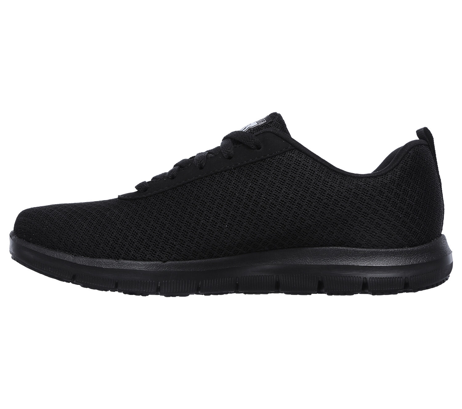 SKECHERS WORK Damen-Schnürschuh schwarz