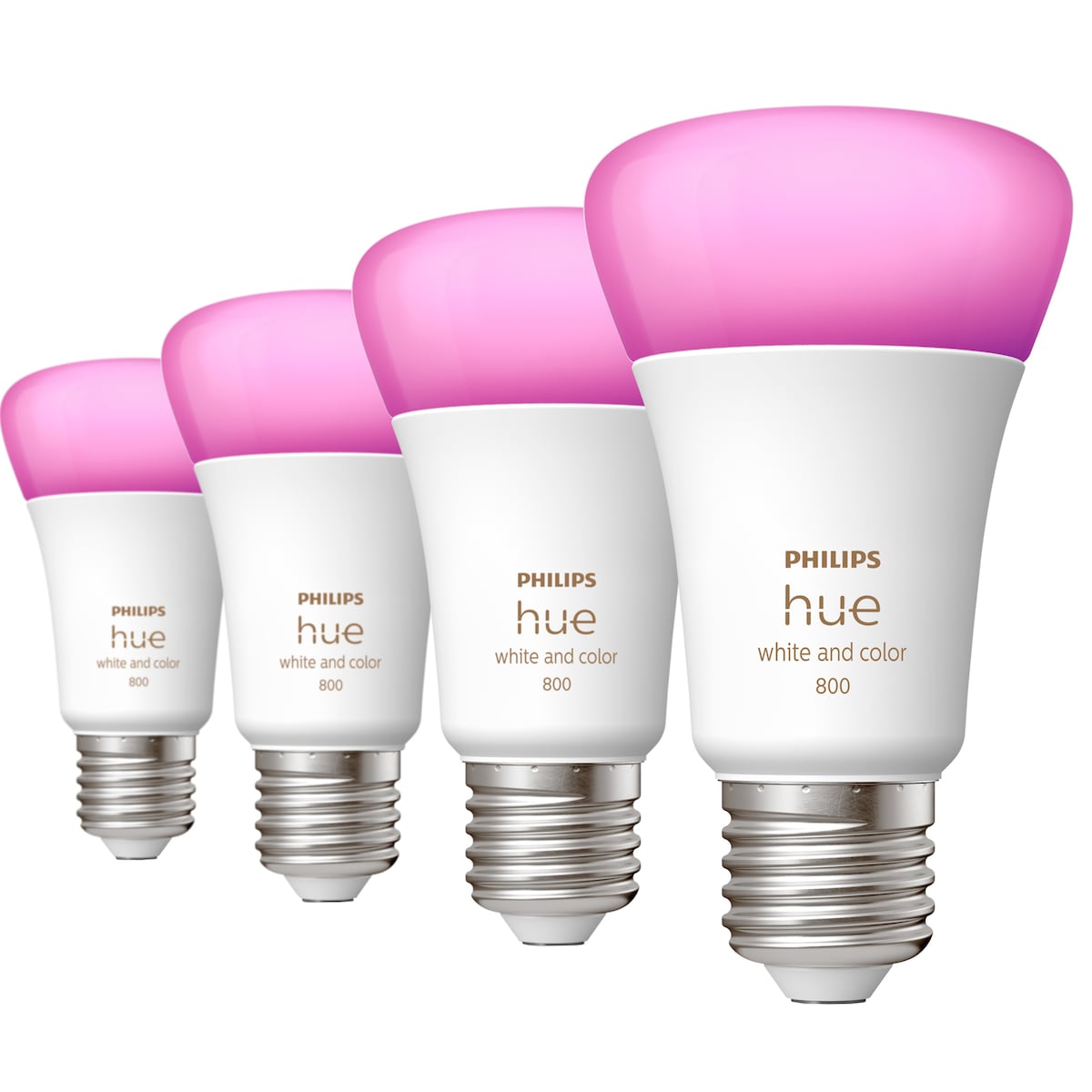Philips Hue WCA 6,5W A60 E27 4-pk.
